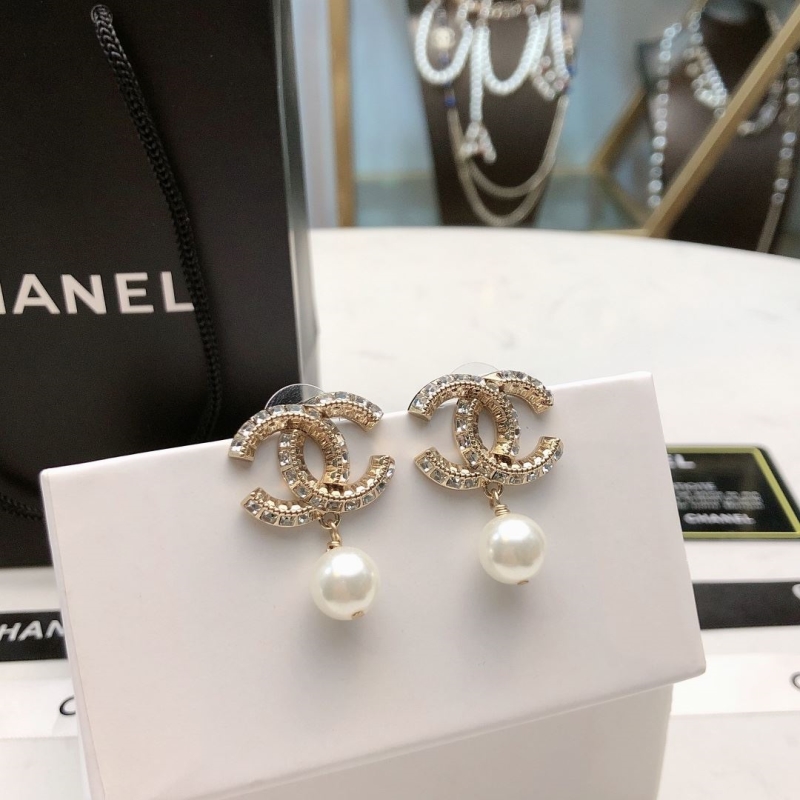 Ch*el earrings
